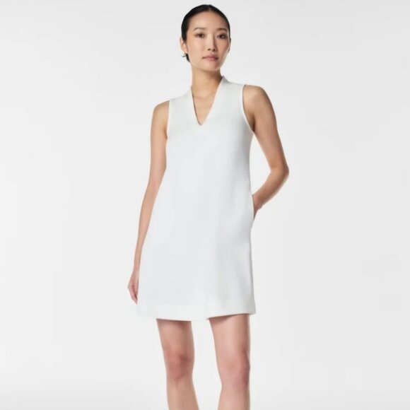 NWT SPANX® AirEssentials V-Neck Mini Dress XL - Picture 1 of 6